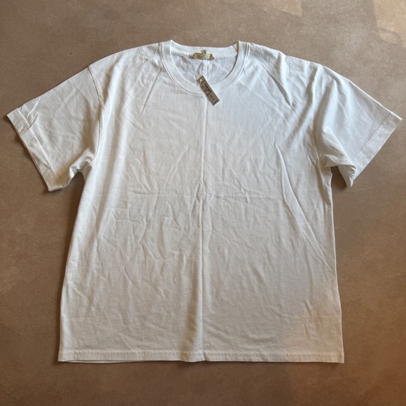 Madewell Cotton Relaxed Oversized Tee • size medium • NS162 • NWT • eyelet white - Picture 6 of 13